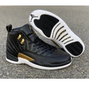 Black Retro 12 Air Metallic Gold-White 'Reptile' AO6068-007 Jordan 0520